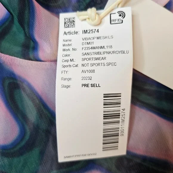 Adidas Women's Vibaop Sheer Tank Top - Size S - Picture 5 of 8